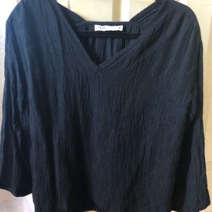 Zara 3/4 sleeve gorgeous top